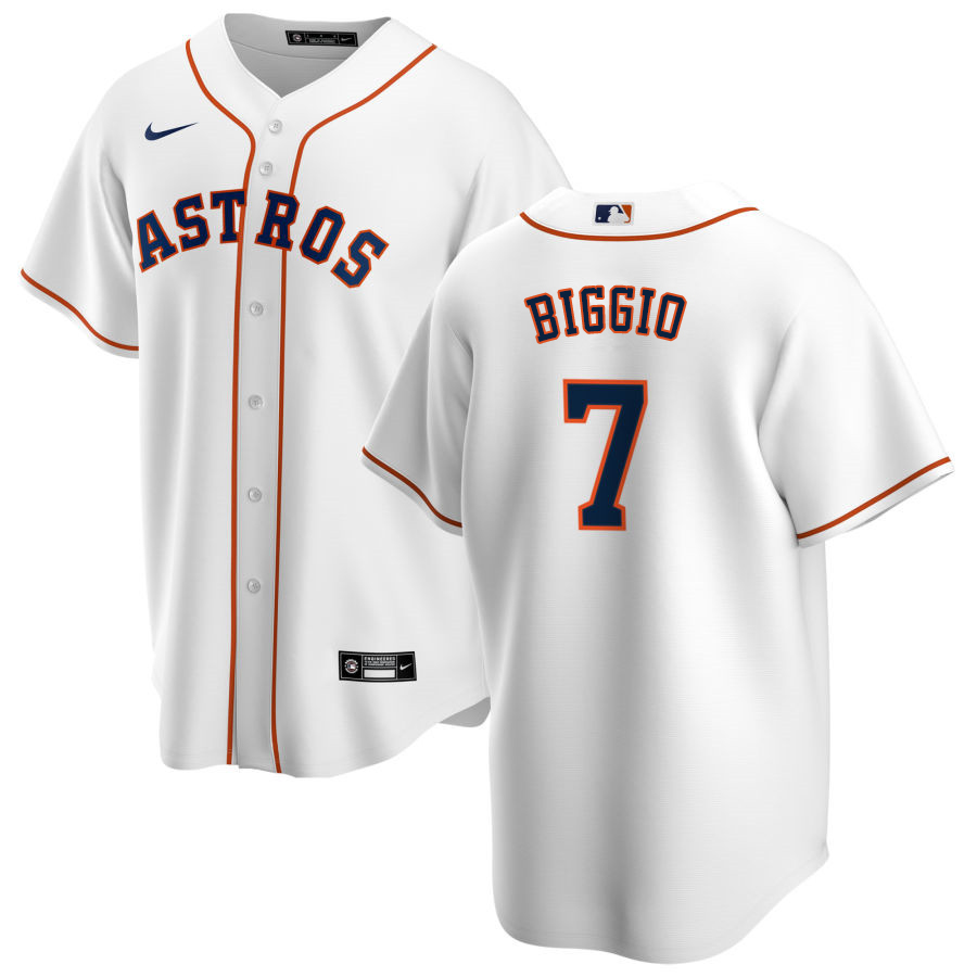 Nike Men #7 Craig Biggio Houston Astros Baseball Jerseys Sale-White